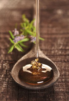 Honey used as a sweetener