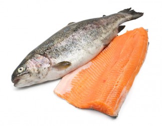 Trout with trout fillet