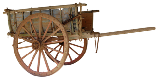 Wooden cart