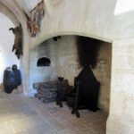 Medieval castle kitchen